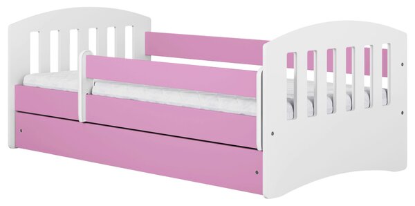 POSTEL PRO DĚTI A MLÁDEŽ 80/140 cm, bílá, pink MID.YOU - Dětské pokoje sestavy, Online Only