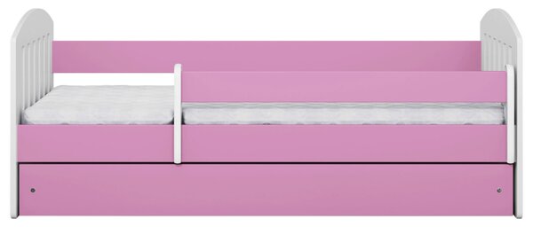 POSTEL PRO DĚTI A MLÁDEŽ 80/140 cm, bílá, pink MID.YOU - Dětské pokoje sestavy, Online Only