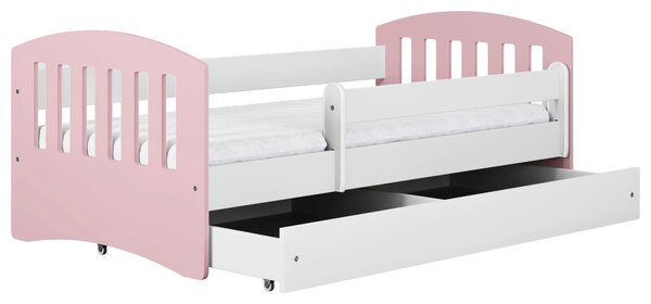 POSTEL PRO DĚTI A MLÁDEŽ 80/140 cm, bílá, pink MID.YOU - Dětské pokoje sestavy, Online Only