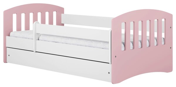 POSTEL PRO DĚTI A MLÁDEŽ 80/140 cm, bílá, pink MID.YOU - Dětské pokoje sestavy, Online Only
