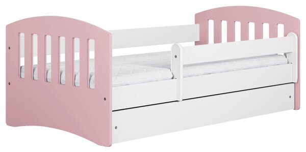 POSTEL PRO DĚTI A MLÁDEŽ 80/140 cm, bílá, pink MID.YOU - Dětské pokoje sestavy, Online Only