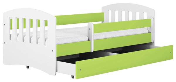 POSTEL PRO DĚTI A MLÁDEŽ 80/140 cm, zelená, bílá MID.YOU - Dětské pokoje sestavy, Online Only