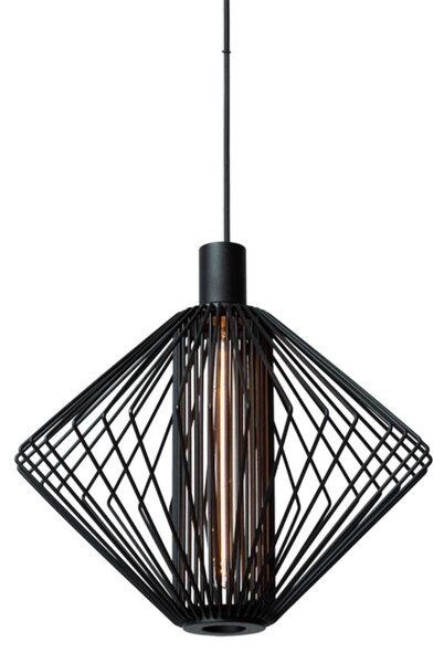 Wever and Ducré Wiro Diamond 1.0 závěsné svítidlo Černá2600mm
