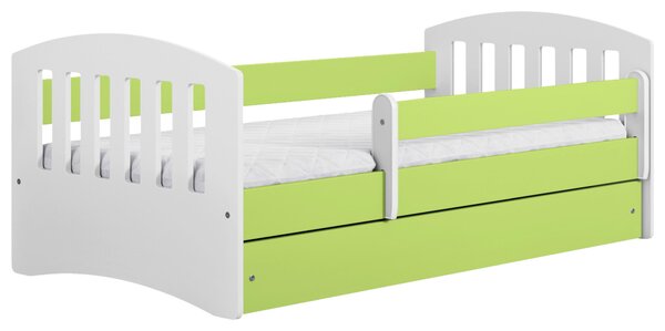 POSTEL PRO DĚTI A MLÁDEŽ 80/140 cm, zelená, bílá MID.YOU - Dětské pokoje sestavy, Online Only