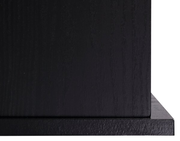 HOMCOM Psací stůl s 6 policemi, zásuvkou, zásuvkou na klávesnici a stojanem na monitor a tiskárnu pro kancelář a studium - 152x60x88 cm, černý | Aosom