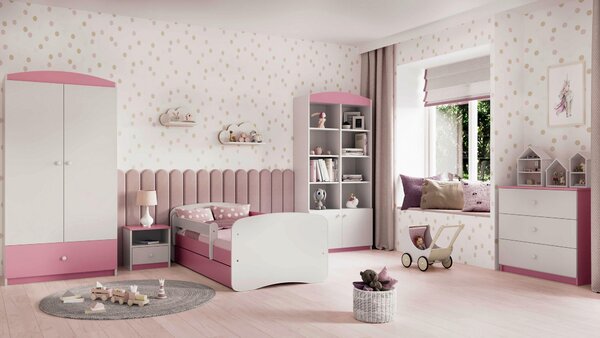 POSTEL PRO DĚTI A MLÁDEŽ 80/160 cm, pink MID.YOU - Dětské pokoje sestavy, Online Only