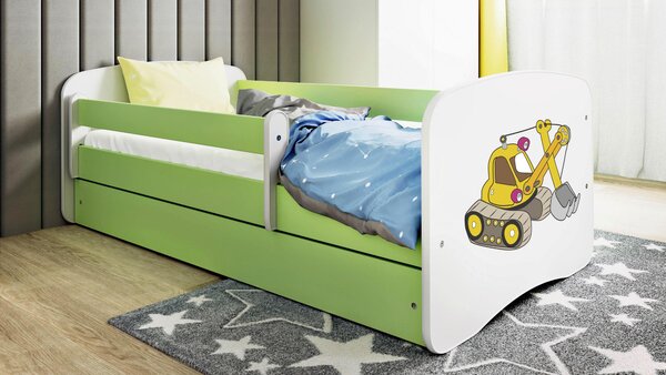 POSTEL PRO DĚTI A MLÁDEŽ 80/160 cm, zelená MID.YOU - Dětské pokoje sestavy, Online Only