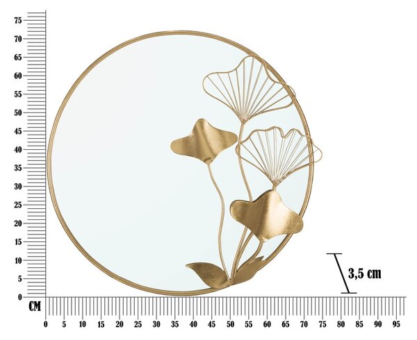 Nástěnné zrcadlo ø 72 cm Flower – Mauro Ferretti