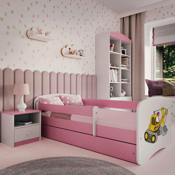 POSTEL PRO DĚTI A MLÁDEŽ 80/160 cm, pink MID.YOU - Dětské pokoje sestavy, Online Only