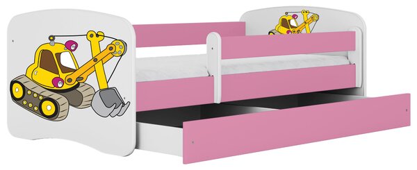 POSTEL PRO DĚTI A MLÁDEŽ 80/160 cm, pink MID.YOU - Dětské pokoje sestavy, Online Only