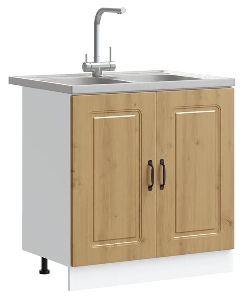 Kuchyňská skříň Kalmar Artisanový dub 80 x 46 x 81,5 cm 3315010