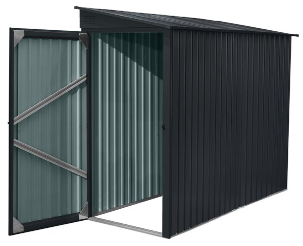 Zahradní domek BestBerg ZS2-1A / 1,9 m² / 103 x 185 x 190 cm / šedá