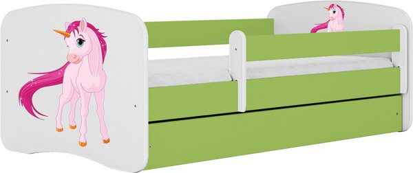 POSTEL PRO DĚTI A MLÁDEŽ 80/160 cm, zelená, bílá MID.YOU - Dětské pokoje sestavy, Online Only