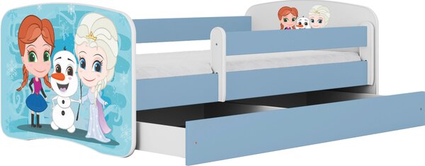 POSTEL PRO DĚTI A MLÁDEŽ 80/160 cm, modrá, bílá MID.YOU - Dětské pokoje sestavy, Online Only
