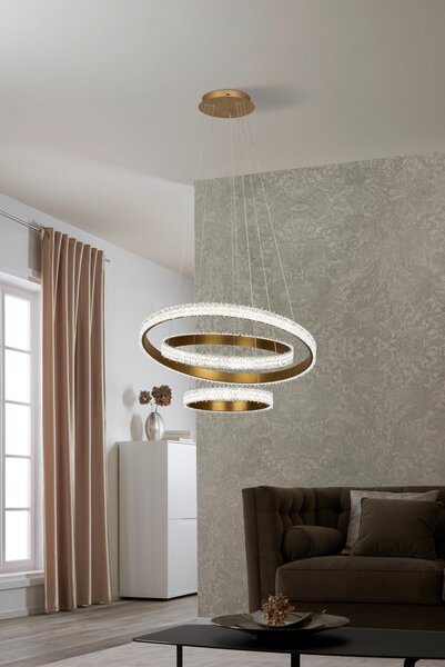 ZÁVĚSNÉ LED SVÍTIDLO, 80/150 cm Glandor - Závěsná světla
