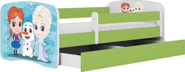 POSTEL PRO DĚTI A MLÁDEŽ 80/160 cm, zelená, bílá MID.YOU - Dětské pokoje sestavy, Online Only