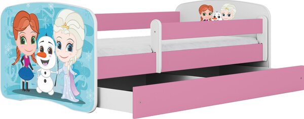 POSTEL PRO DĚTI A MLÁDEŽ 80/160 cm, bílá, pink MID.YOU - Dětské pokoje sestavy, Online Only