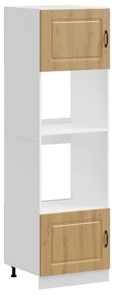 Skříňky na troubu 2 ks "Kalmar" Artisan Dub, dřevěné uhlí 3315040