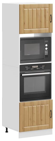 Pečící skříňky 2 ks "Lucca" Artisan Dub, dřevěné podlahy 3315050