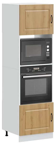 Skříňky na troubu 2 ks "Kalmar" Artisan Dub, dřevěné uhlí 3315040
