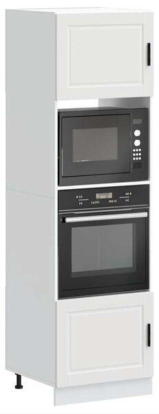 Skříňky na troubu 2 ks "Porto" bílý kompozitní dřevo 3315051