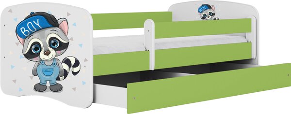 POSTEL PRO DĚTI A MLÁDEŽ 80/160 cm, zelená, bílá MID.YOU - Dětské pokoje sestavy, Online Only