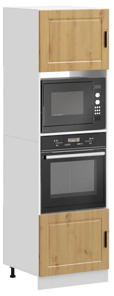 Skříňky na troubu 2 ks "Porto" dub artisan kompozitní dřevo 3315060