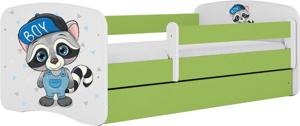 POSTEL PRO DĚTI A MLÁDEŽ 80/160 cm, zelená, bílá MID.YOU - Dětské pokoje sestavy, Online Only