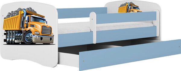 POSTEL PRO DĚTI A MLÁDEŽ 80/160 cm, modrá, bílá MID.YOU - Dětské pokoje sestavy, Online Only