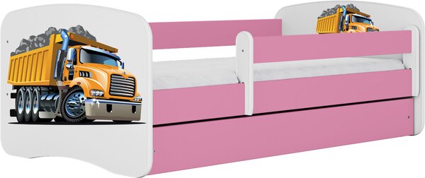 POSTEL PRO DĚTI A MLÁDEŽ 80/160 cm, bílá, pink MID.YOU - Dětské pokoje sestavy, Online Only