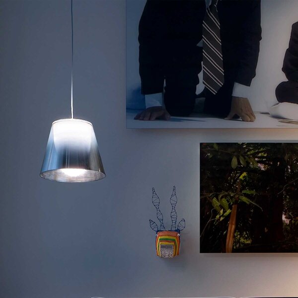 Flos Ktribe E27 závěsné svítidlo Kouřová