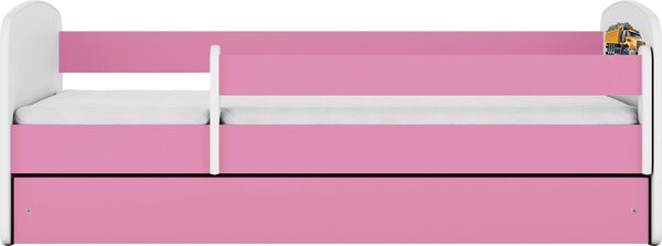 POSTEL PRO DĚTI A MLÁDEŽ 80/160 cm, bílá, pink MID.YOU - Dětské pokoje sestavy, Online Only