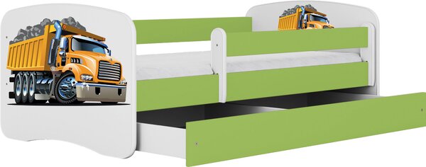 POSTEL PRO DĚTI A MLÁDEŽ 80/160 cm, zelená, bílá MID.YOU - Dětské pokoje sestavy, Online Only