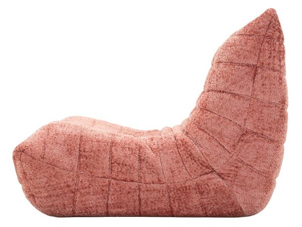 Růžový sedací vak z textilie bouclé Mask – Mauro Ferretti
