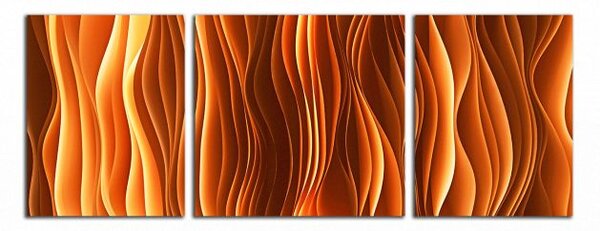 Obraz na zeď Oranžová abstrakce
