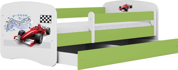POSTEL PRO DĚTI A MLÁDEŽ 80/160 cm, zelená, bílá MID.YOU - Dětské pokoje sestavy, Online Only