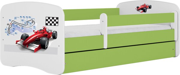 POSTEL PRO DĚTI A MLÁDEŽ 80/160 cm, zelená, bílá MID.YOU - Dětské pokoje sestavy, Online Only