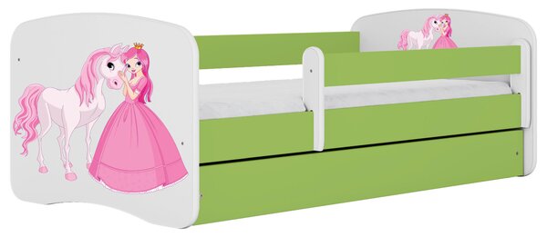 POSTEL PRO DĚTI A MLÁDEŽ 80/160 cm, zelená, bílá MID.YOU - Dětské pokoje sestavy, Online Only