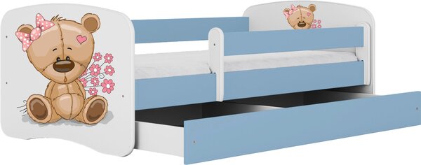 POSTEL PRO DĚTI A MLÁDEŽ 80/160 cm, modrá, bílá MID.YOU - Dětské pokoje sestavy, Online Only