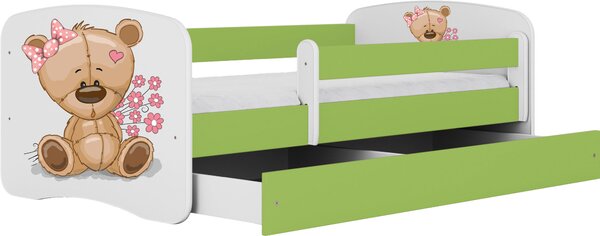 POSTEL PRO DĚTI A MLÁDEŽ 80/160 cm, zelená, bílá MID.YOU - Dětské pokoje sestavy, Online Only