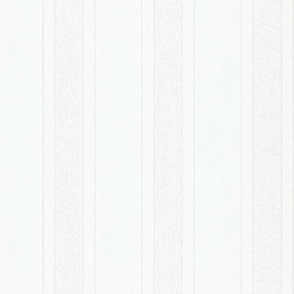 Vliesové tapety na zeď Neu 82284, rozměr 10,05 m x 0,53 m, pruhy bílé se strukturou vláken s odlesky, NOVAMUR 6806-10
