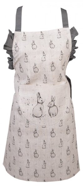 Dětská bavlněná kuchyňská zástěra s králíčky Bunny Buddies – 56x48 cm