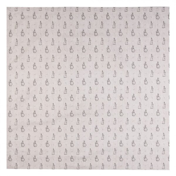 Bavlněný ubrus s králíčky Bunny Buddies – 100x100 cm