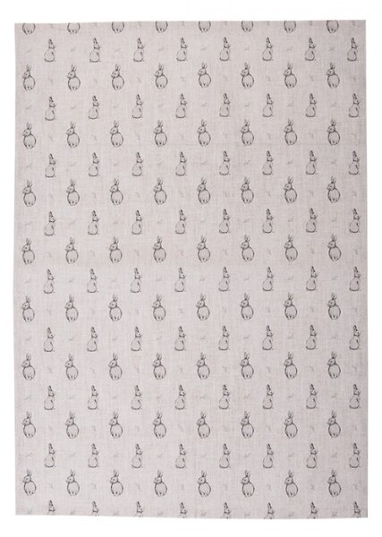 Bavlněná utěrka s králíčky Bunny Buddies II – 50x70 cm