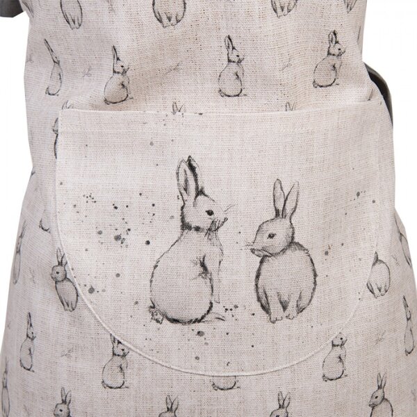 Dětská bavlněná kuchyňská zástěra s králíčky Bunny Buddies – 56x48 cm