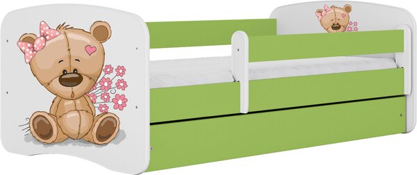 POSTEL PRO DĚTI A MLÁDEŽ 80/160 cm, zelená, bílá MID.YOU - Dětské pokoje sestavy, Online Only