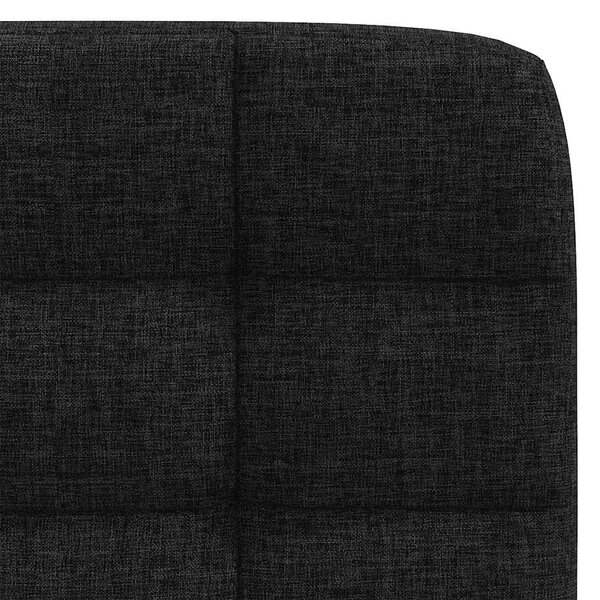 Jídelní židle 4 ks černé textil 3315193