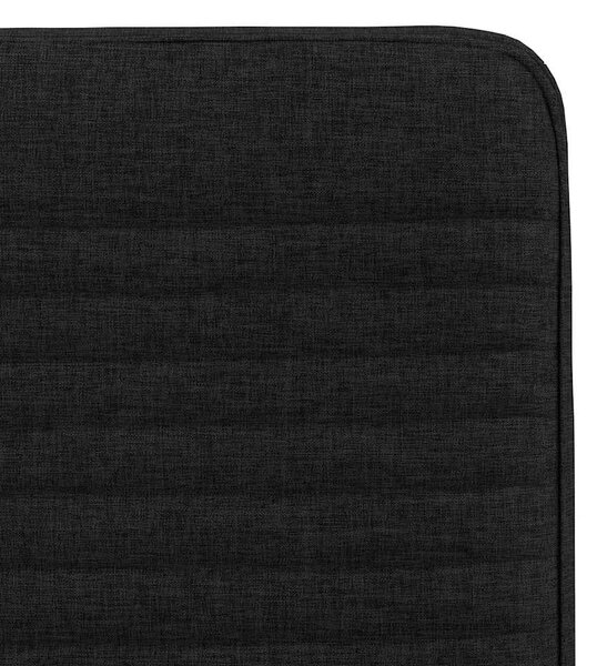 Jídelní židle 4 ks černé textil 3315246