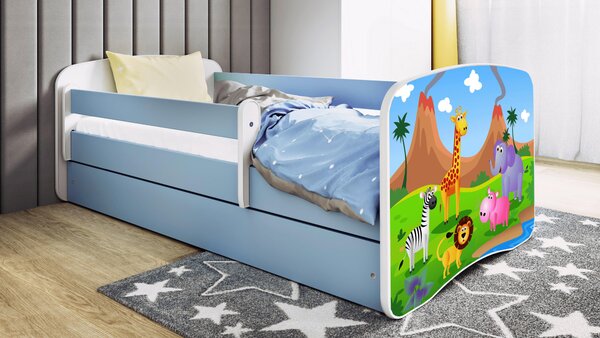 POSTEL PRO DĚTI A MLÁDEŽ 80/160 cm, modrá, bílá MID.YOU - Dětské pokoje sestavy, Online Only