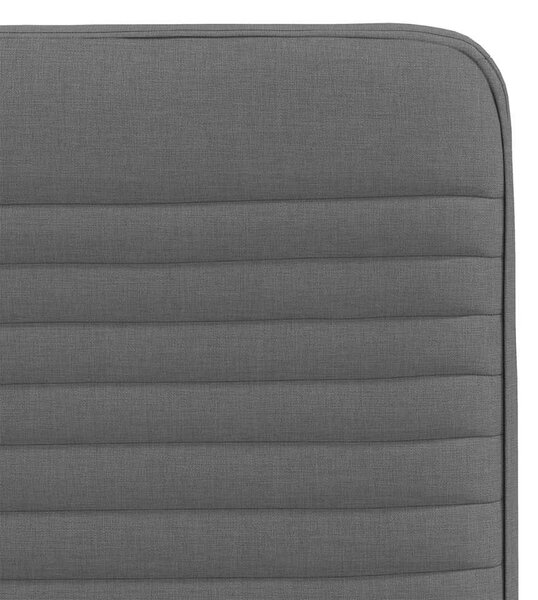 Jídelní židle 4 ks tmavě šedé textil 3315245